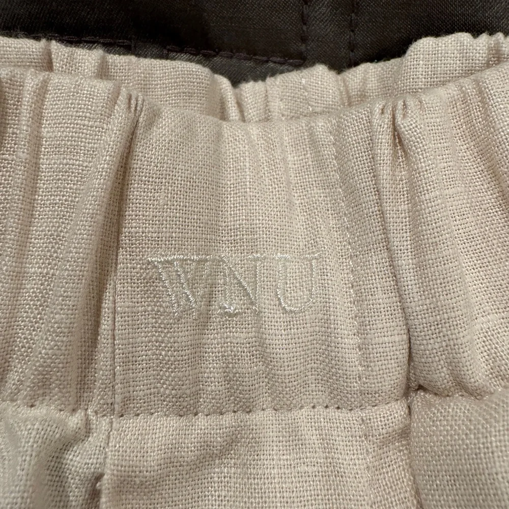 With nothing underneath Hemp palazzo trousers, size US2 - Picture 3 of 7